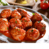 Boulette de veau à la pêche