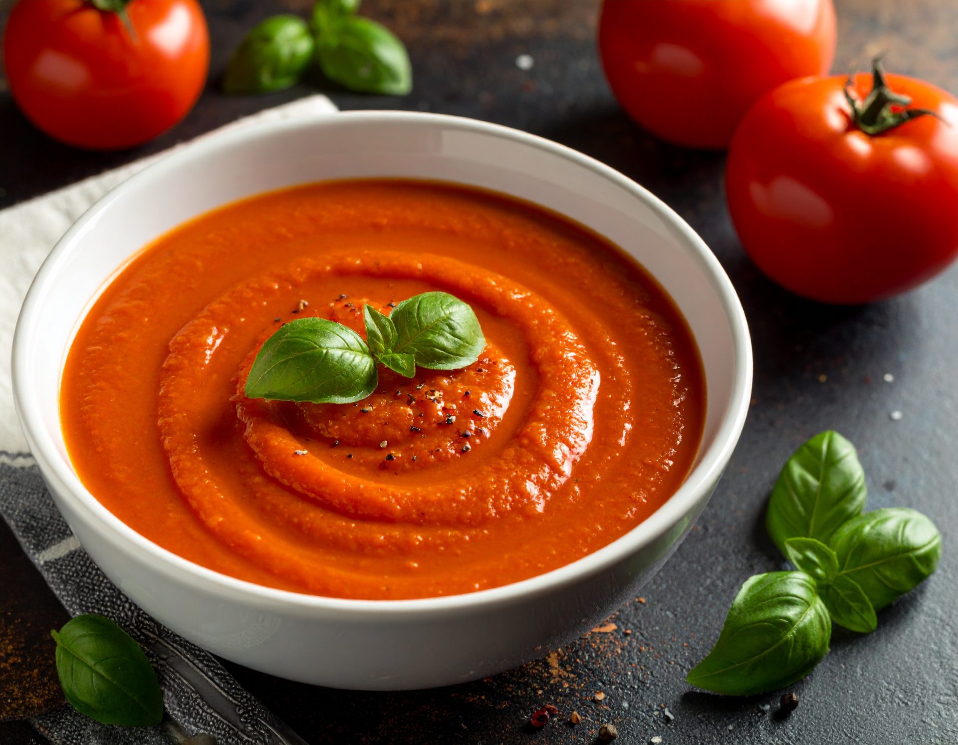 Crème de tomate maison