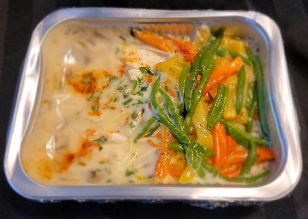 Casserole de poisson blanc et poireau