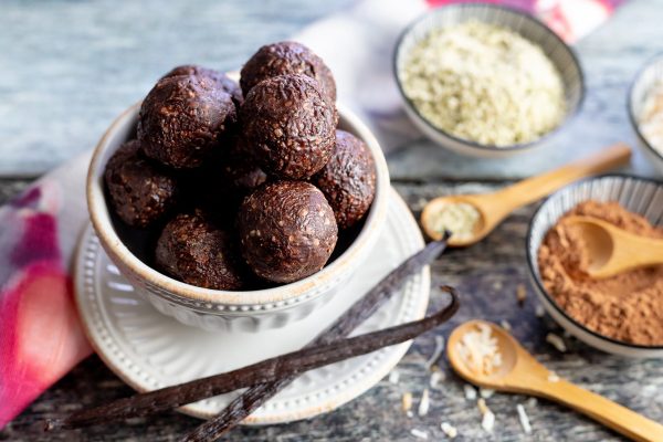 Fat bombs au chocolat, arachides et noix de coco (6) Keto