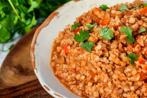 Riz de chou-fleur mexicain KETO (Congelé)