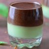 Duo de mousse chocolat et menthe KETO