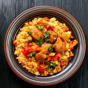 Mijoté de poulet style indien