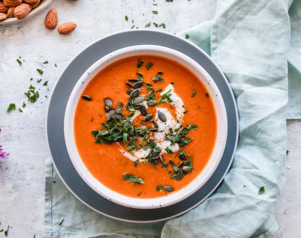soup in bowl
