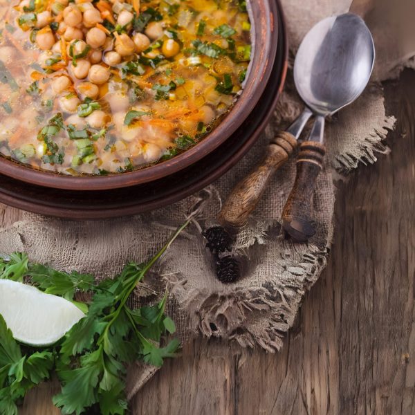 Soupe toscane aux pois chiches