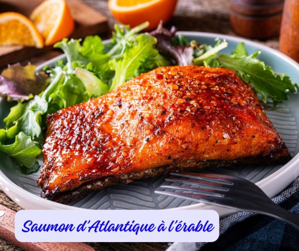 Saumon d’Atlantique à l’érable et chipotle