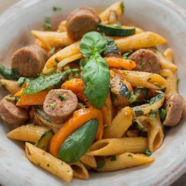 Pennine primavera et saucisse italienne
