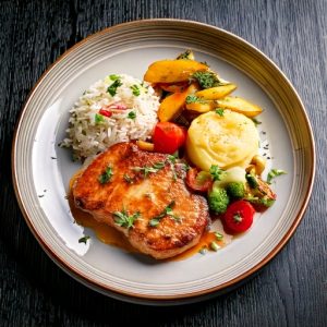 Filet de porc au fromage brie