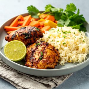 Poitrine de poulet grillée BBQ