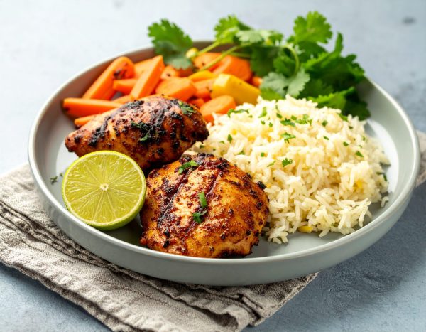 Poitrine de poulet grillée BBQ