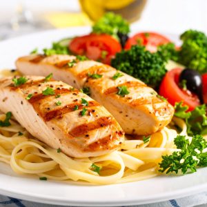 Blanc de volaille cacciatore