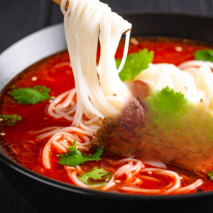 Soupe bœuf et vermicelle