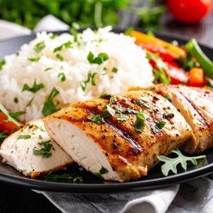 Paillard de poulet grillé à la Texane