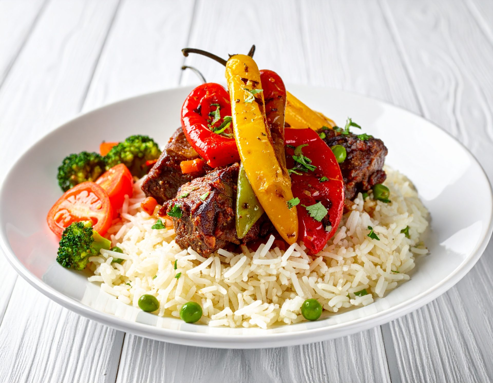 Aiguillette de bœuf aux 3 poivres