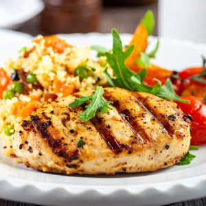 Paillard de poulet grillé à la Cajun