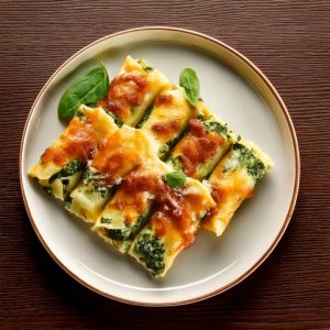 Manicotti au fromage et épinard alla Gigi