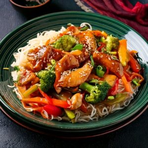 Sauté de volaille asiatique