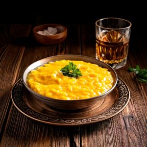 Crème de maïs au whisky