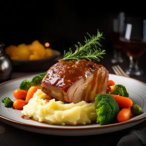 Rôti de porc Nagano à l’érable