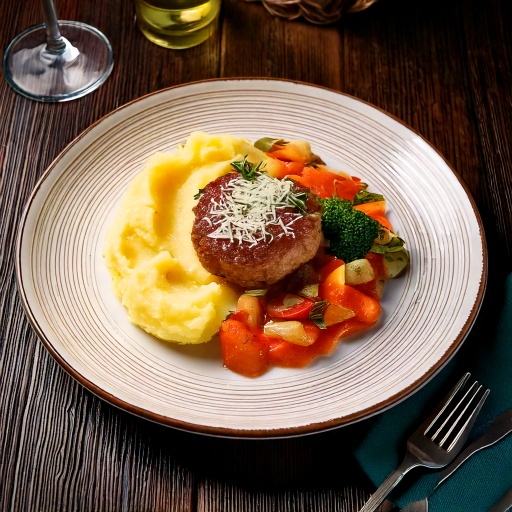 Boulette de veau au parmesan