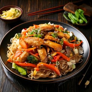 Sauté de poulet à l’asiatique