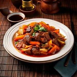 Chop suey au boeuf
