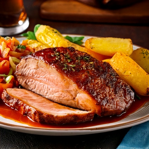 Longe de porc grillée à l’érable et chipotle