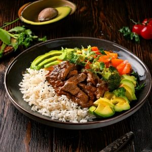 Bœuf braisé à l’avocat