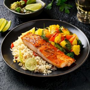 Filet de mahi mahi poêlé au citron vert
