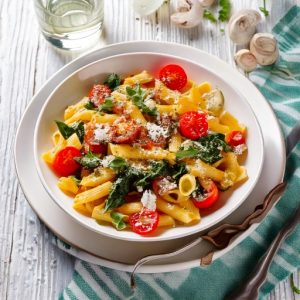 Rigatoni au fromage feta