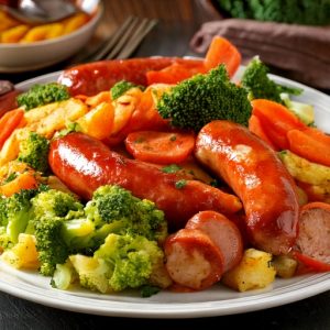 Saucisse saveur poutine maison