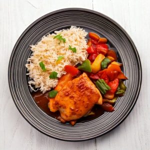 Blanc de volaille façon cacciatore