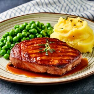 Steak de jambon grillé à l’érable