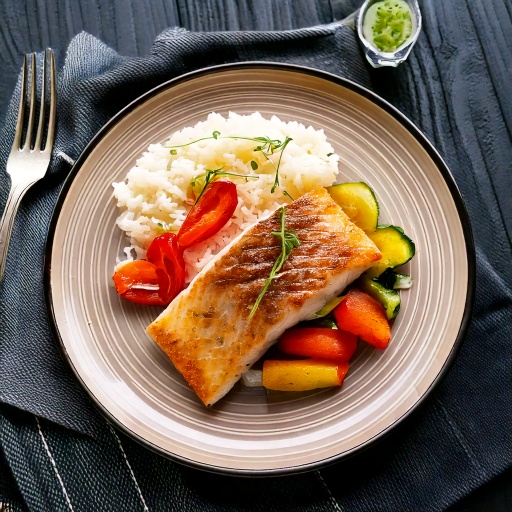 Filet de bassa poêlé meunière